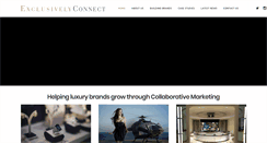 Desktop Screenshot of exclusivelyconnect.com